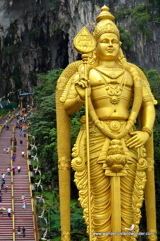 Lord Murugan Statue at Batu Caves